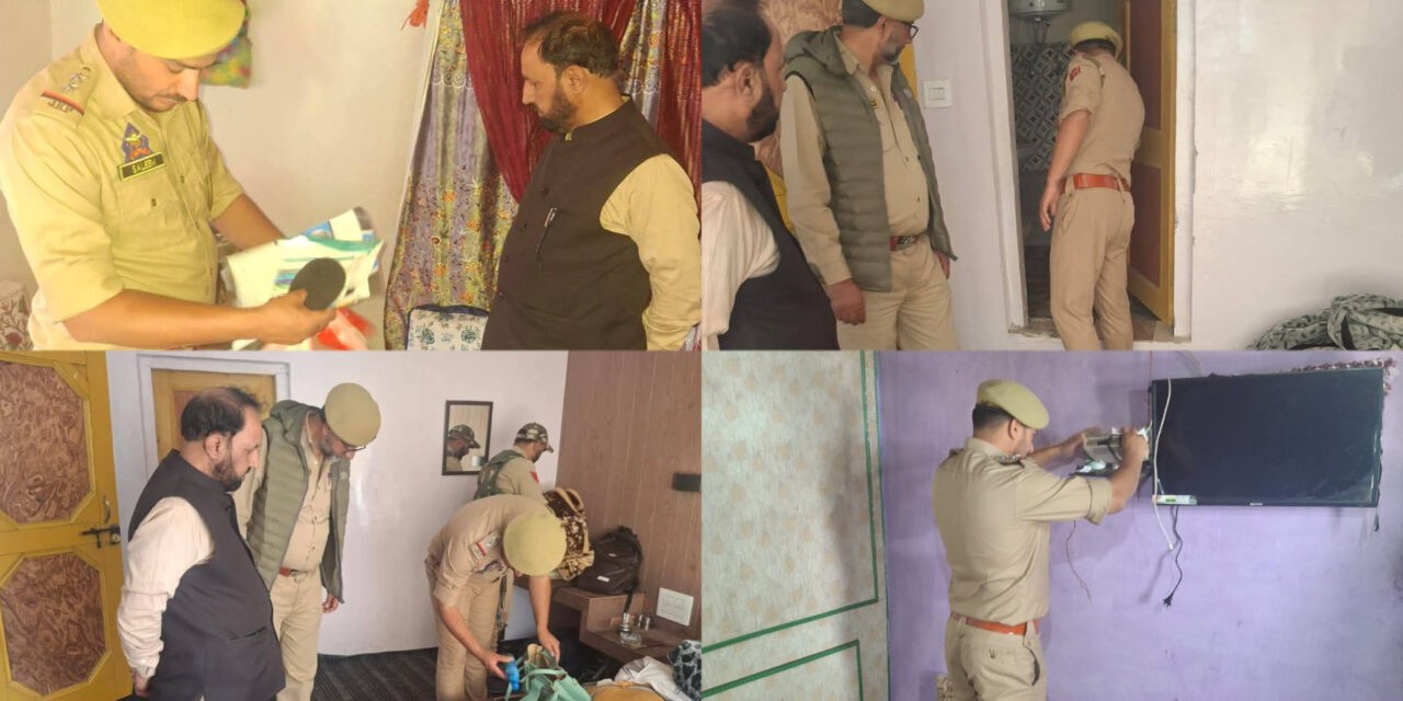 Ganderbal Police Intensify Anti-Narcotic Drive with Raids in Gagangeer and Sonamarg