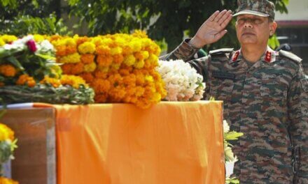 Wreath-Laying Ceremony Held For Soldier Martyred In J&K’s Kishtwar Encounter