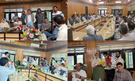 Farewell, Felicitation Ceremony Held for Er. Tatheer Manzoor Khan on His Promotion