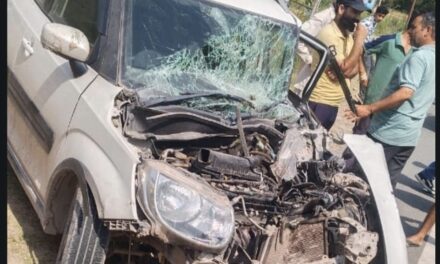5 Persons Injured In Rajouri Road Accident