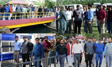 DC Ganderbal inspects arrangements for Kheer Bhawani Mela-2025 at Tulamulla