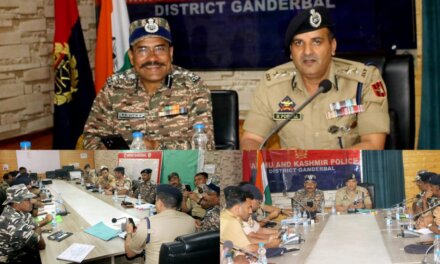 Ganderbal Police Welcomes CAPFs for SANJY-2025, Discusses Robust Security Measures for Amarnath Yatra