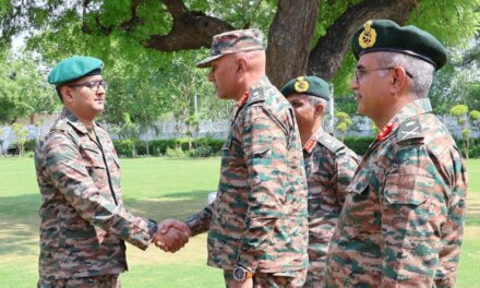 Northern Army commander reviews operational readiness of Mathura-based Strike One Corps
