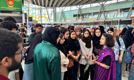 Evacuated from Iran, Kashmiri students stuck at Delhi Airport, appeal for help