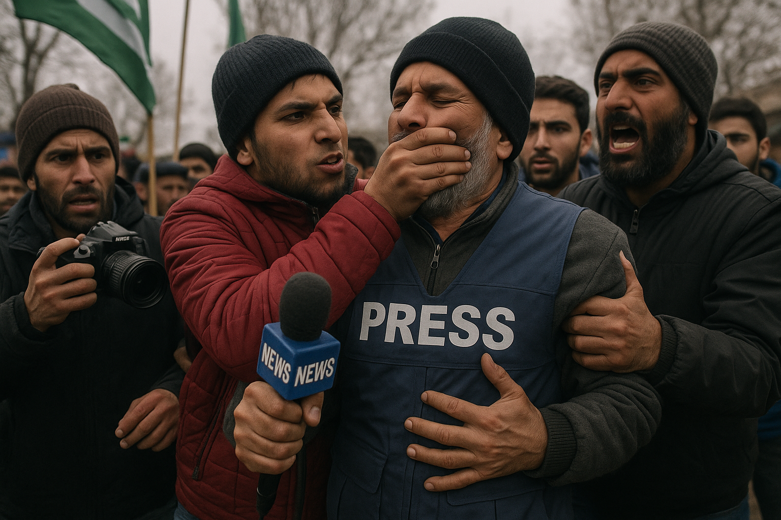 Journalists Harassed During PDP Youth Convention in Kangan; Ganderbal Press Association Condemns Incident, Announces Boycott