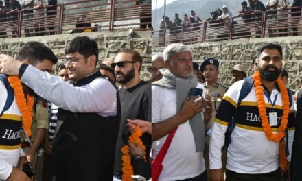 First Batch of Pilgrims for SANJY-2025 reaches Baltal Base Camp;District Administration accords warm welcome to devotees