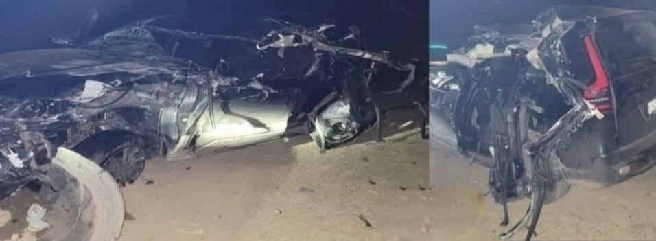 Two Dead, Three Injured Galander Pampore Road Accident