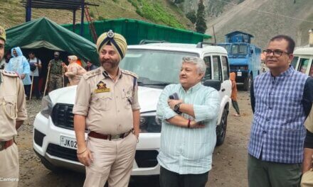 Transport Commissioner Reviews Yatra Transport Arrangements at Baltal, Domail, and Sonamarg