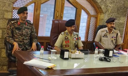 J&K DGP reviews security situation, anti-terror operations in Doda, Kishtwar and Ramban districts