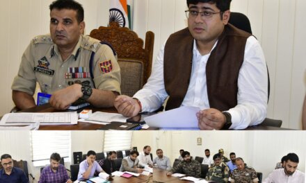 DC Ganderbal Chairs DLSCC Meeting to Review SRO-43 and Relief Cases for Terror Victims