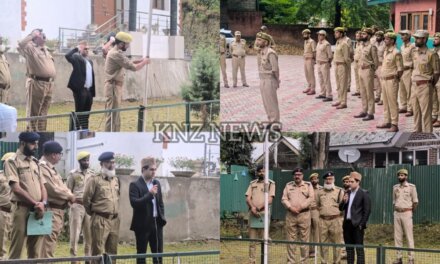 DFO Ganderbal Iqbal Rasool-IFS Hoists National Flag at Divisional Forest Office on 79th Independence Day