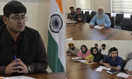 DC Ganderbal reviews progress of District CAPEX 2025-26