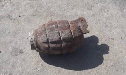 Old hand Grenade Found in Garbage Dump at Srinagar