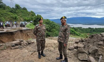 BRO DG calls on J-K chief secretary, assures early restoration of vital motorable roads