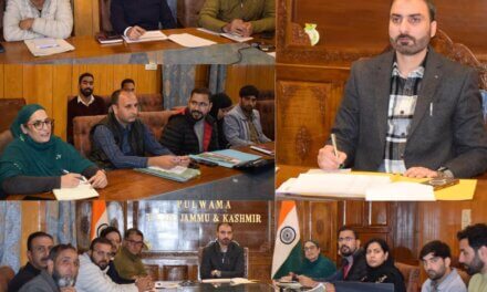 DC Pulwama Chairs Meeting on Master Plan preparation for Awantipora Town