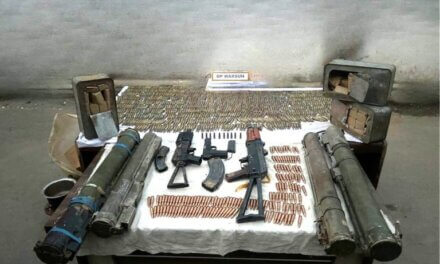 Terror Module Busted, Huge Cache of Arms and Ammunition Recovered In Kupwara: Police