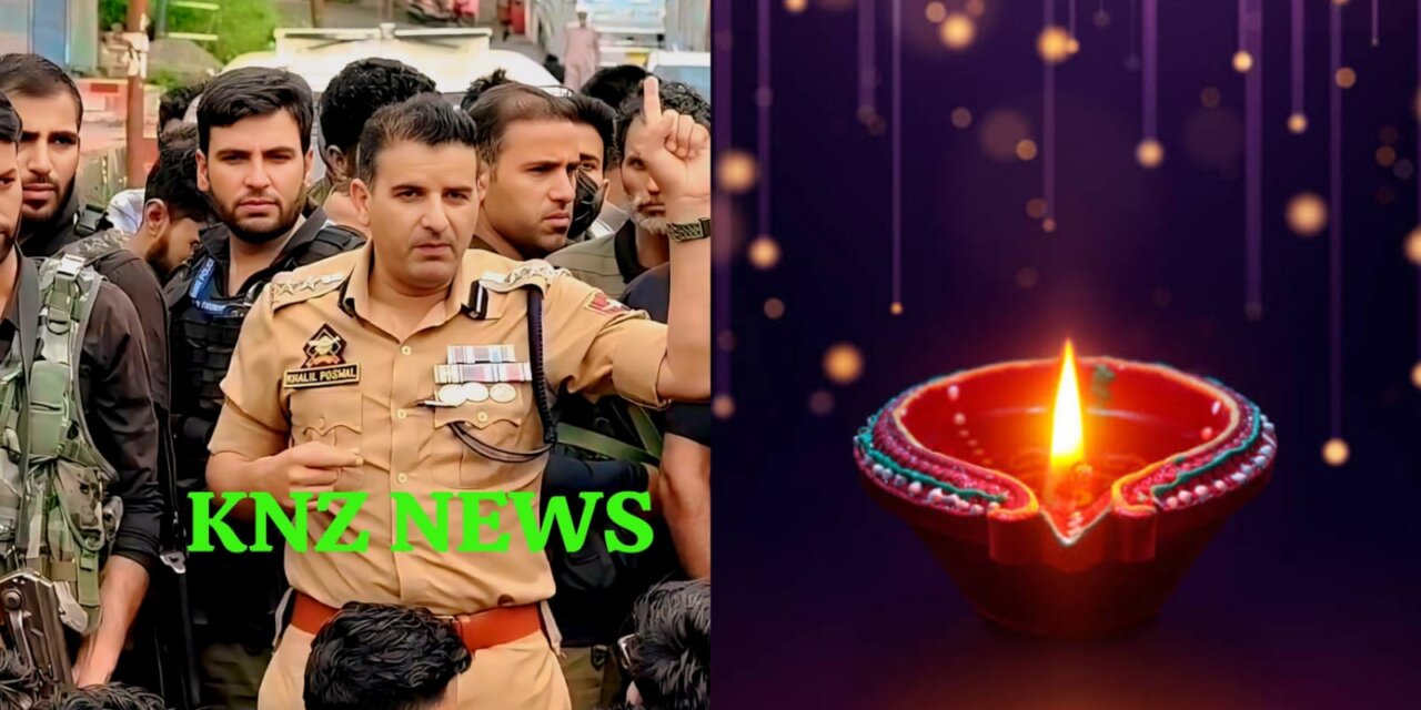 SSP Ganderbal Sends Warm Diwali Greetings, Highlights Spirit of Unity and Joy