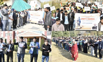 DC Ganderbal calls for raising awareness on Sardar Vallabhbhai Patel’s message & legacy