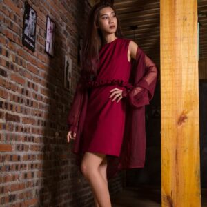 Women Stylish Red Dress
