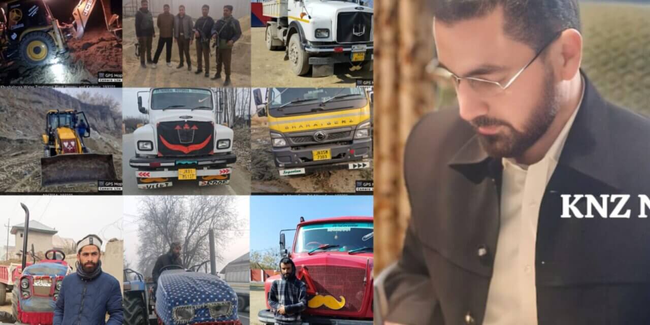 In First Month, DMO Baramulla Imposes ₹16 Lakh Penalty, Files Eight FIRs; 107 Vehicles Seized in Mining Crackdown