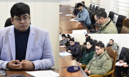 DC Ganderbal chairs meeting on Implementation of ABC & Rehabilitation of Stray Dogs