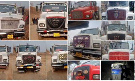 Ganderbal Police Seize 10 Vehicles in Week-Long Crackdown on Illegal Mining