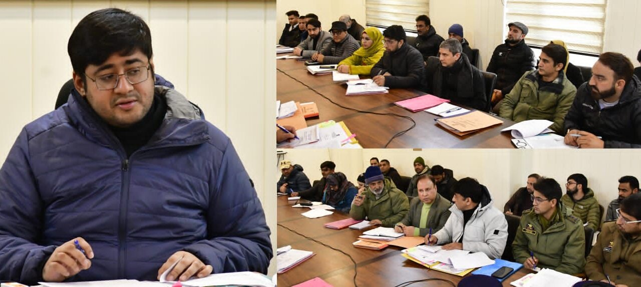 Monthly NCORD meeting convened to review measures against drug abuse in Ganderbal