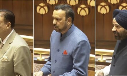Newly-elected MPs from J&K sworn in as Rajya Sabha members