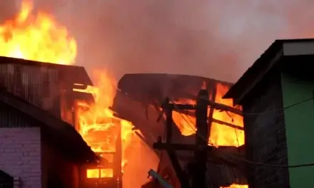 Five houses gutted, two injured in fire in J-K’s Kishtwar