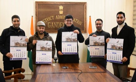 Deputy Commissioner Ganderbal releases Annual Calendar by District Information Centre
