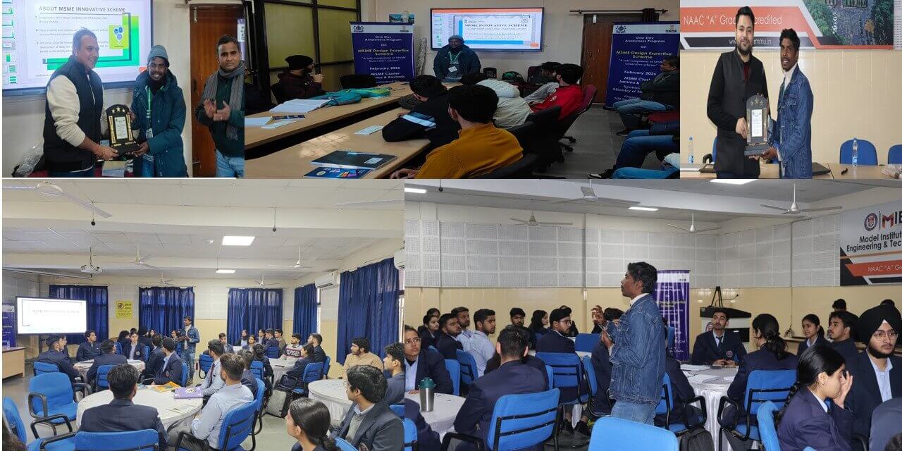 NIT Srinagar’s MSME design awareness program concludes successfully in Jammu–Katra cluster