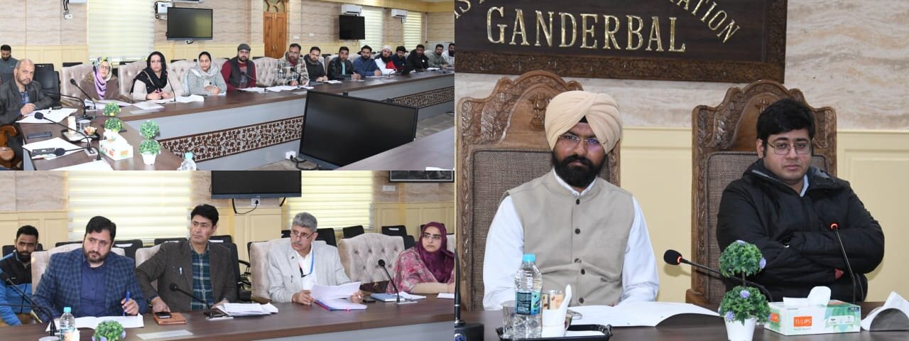 MD, Mission Yuva, Deputy Commissioner review progress of Mission YUVA in Ganderbal