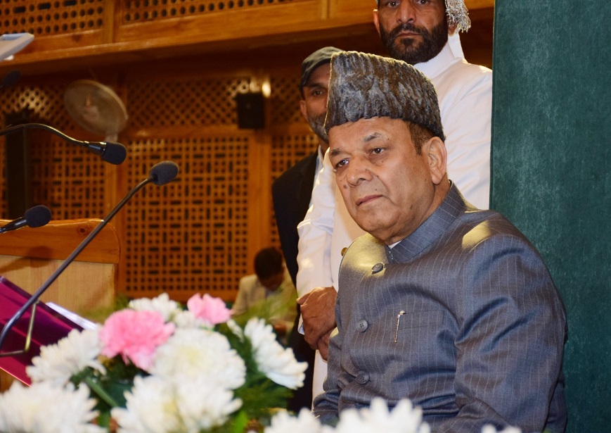 J&K Assembly speaker warns MLAs against indiscipline as budget session begins