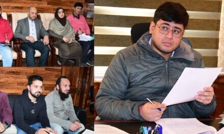 DC Ganderbal chairs DLIC on Mission Yuva, approves 224 cases