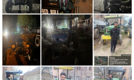Nine Tractors Seized for Illegal Mining in Ganderbal