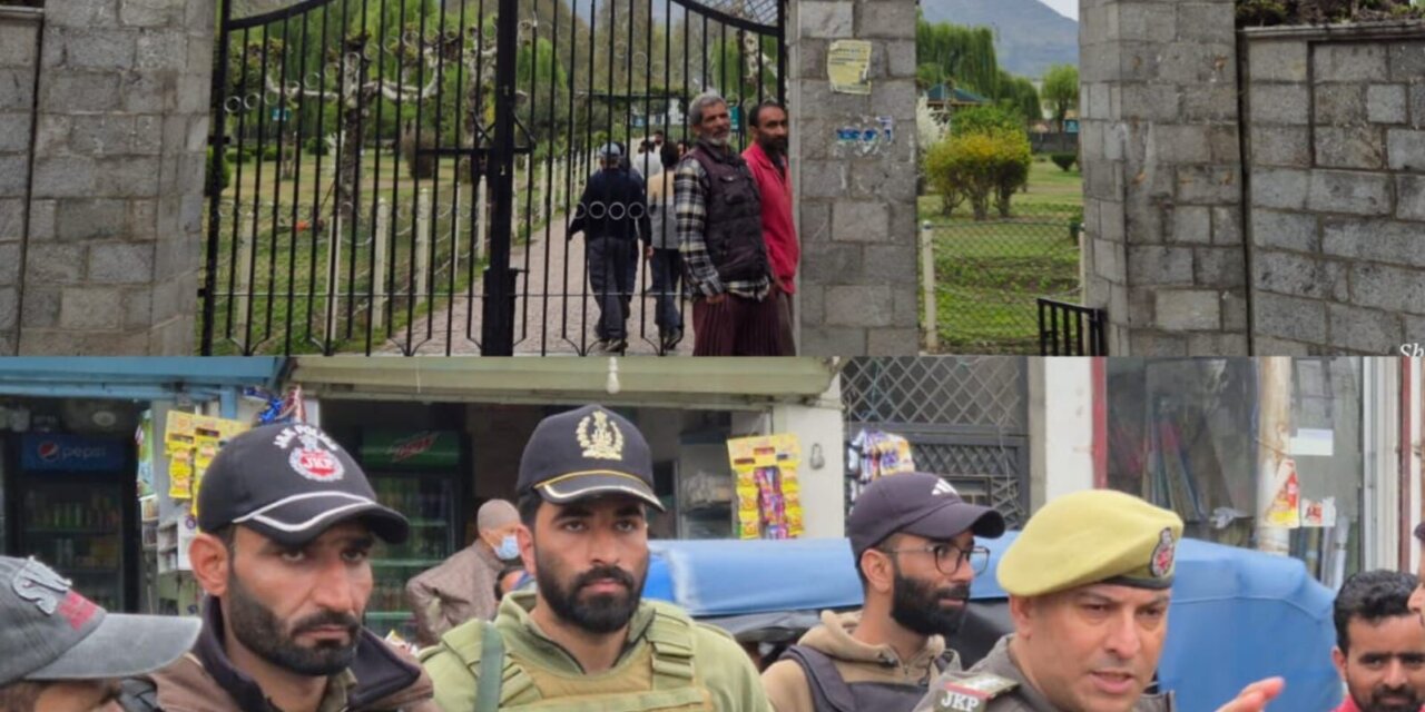Concerns Mount Over Student Truancy in Ganderbal; Surprise Raid Conducted at Qamria Park